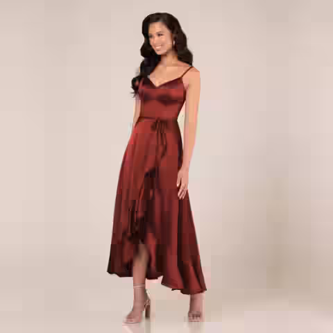 Kolorowa sukienka w kwiaty